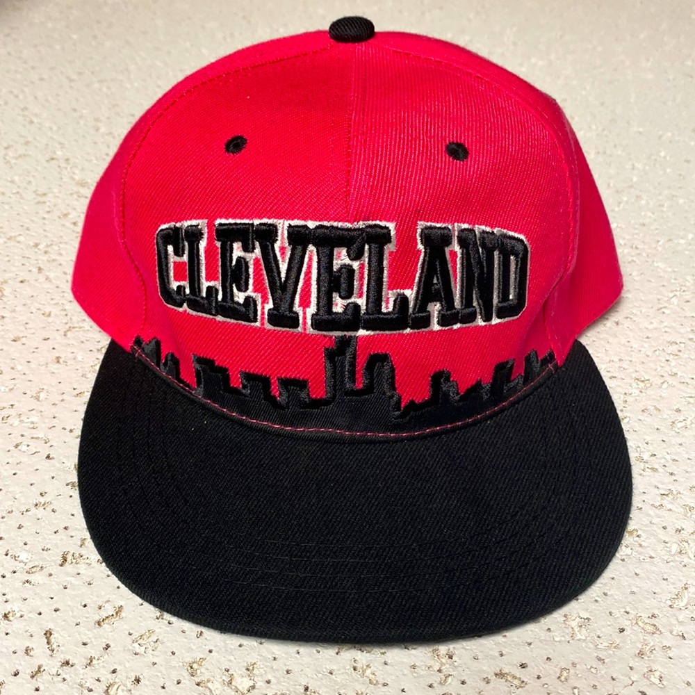 Cleveland embroidered snapback